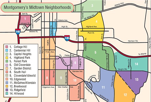 montgomery midtown map